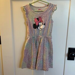 Disney Minnie Mouse Kids Dress - Pink and Blue